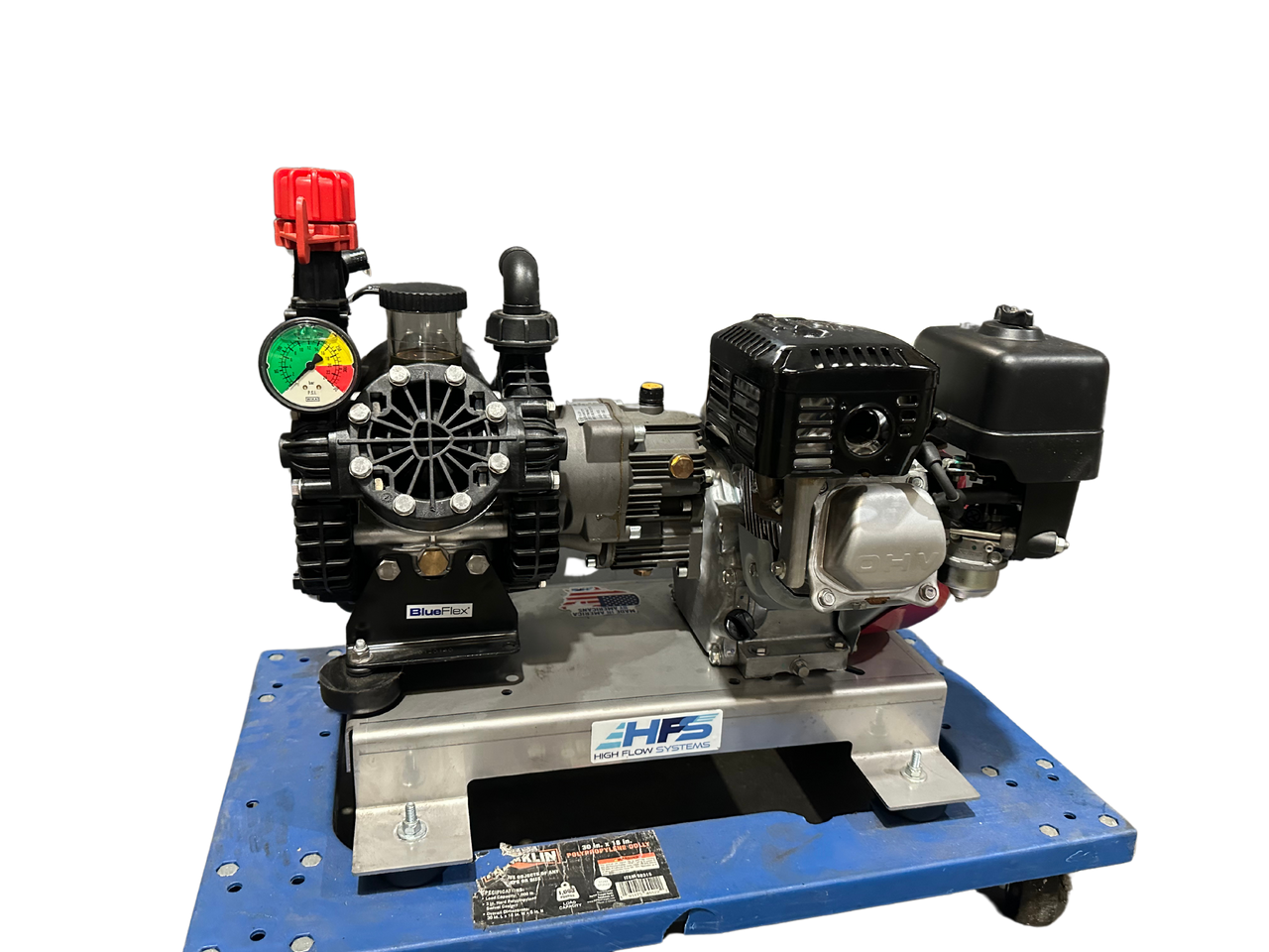 The AR 33 Softwash Skid with a Honda GX160
