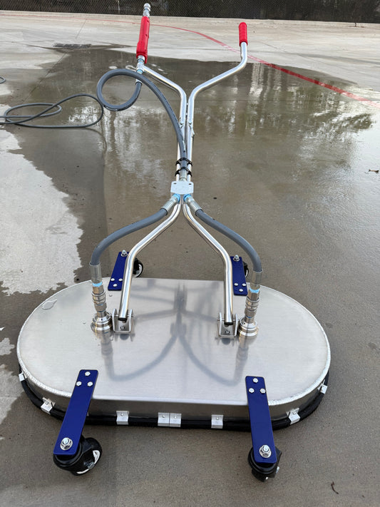 32″ Hammer Surface Cleaner Twin 15″ Bars