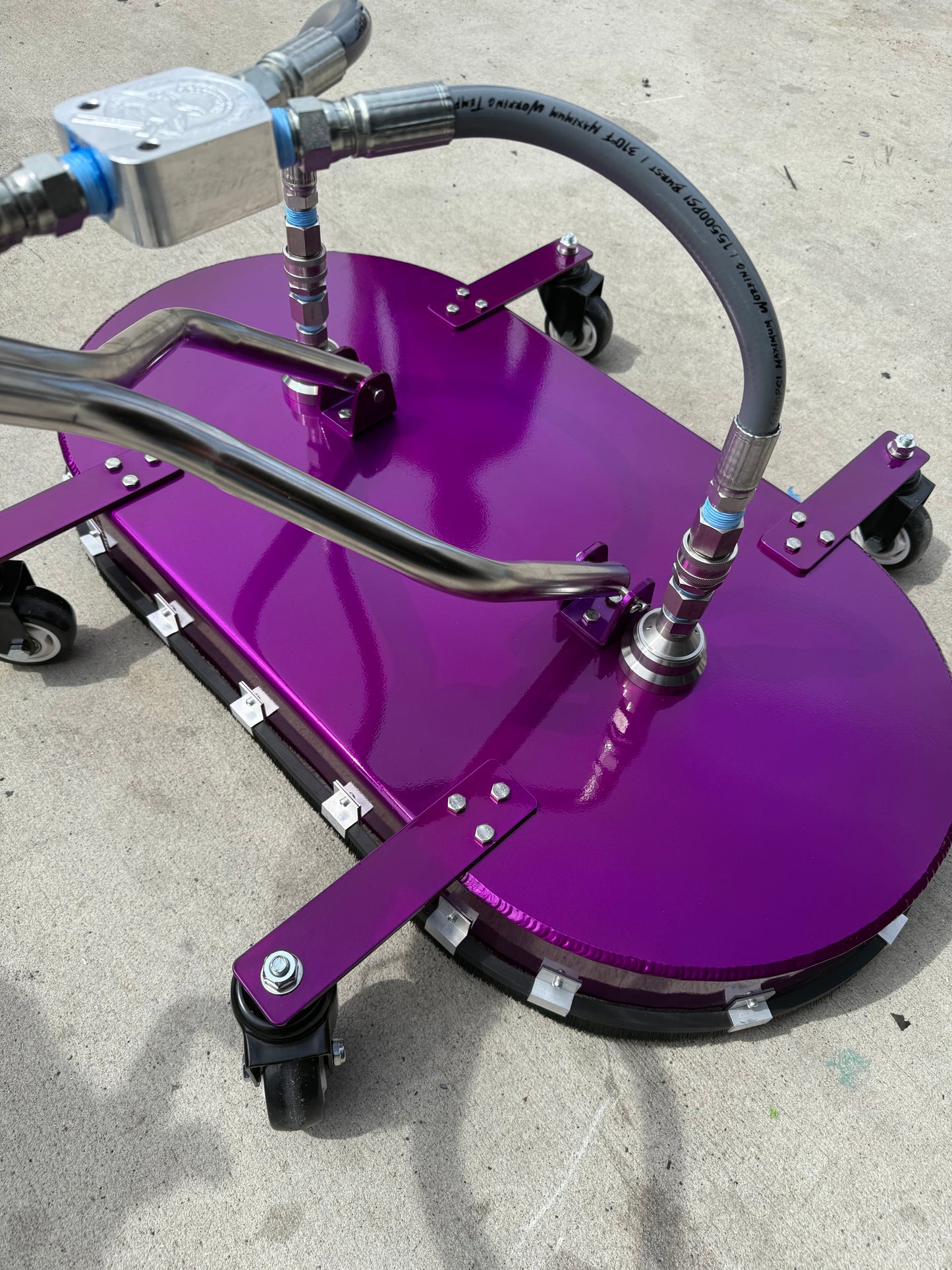 32″ Hammer Surface Cleaner Twin 15″ Bars