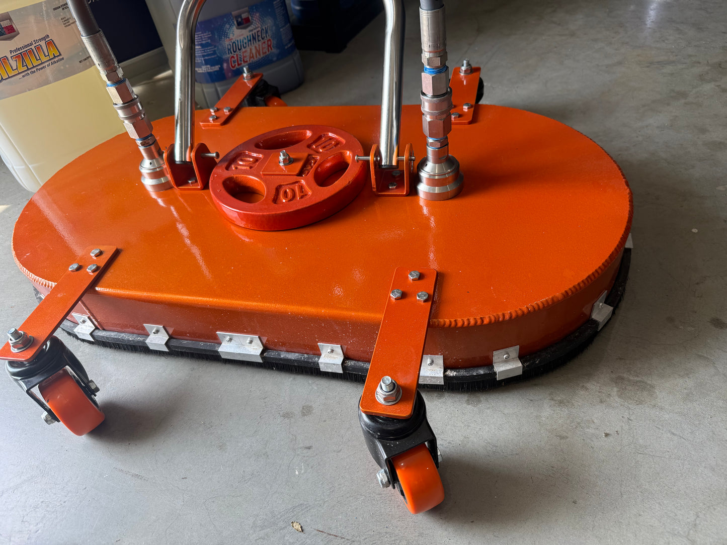 32″ Hammer Surface Cleaner Twin 15″ Bars