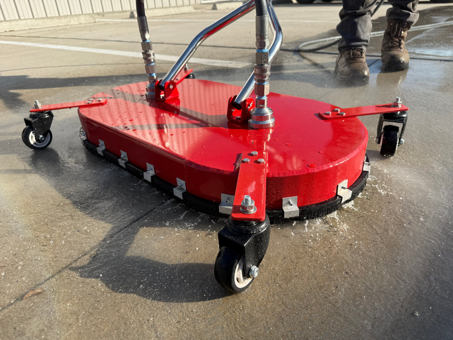 32″ Hammer Surface Cleaner Twin 15″ Bars