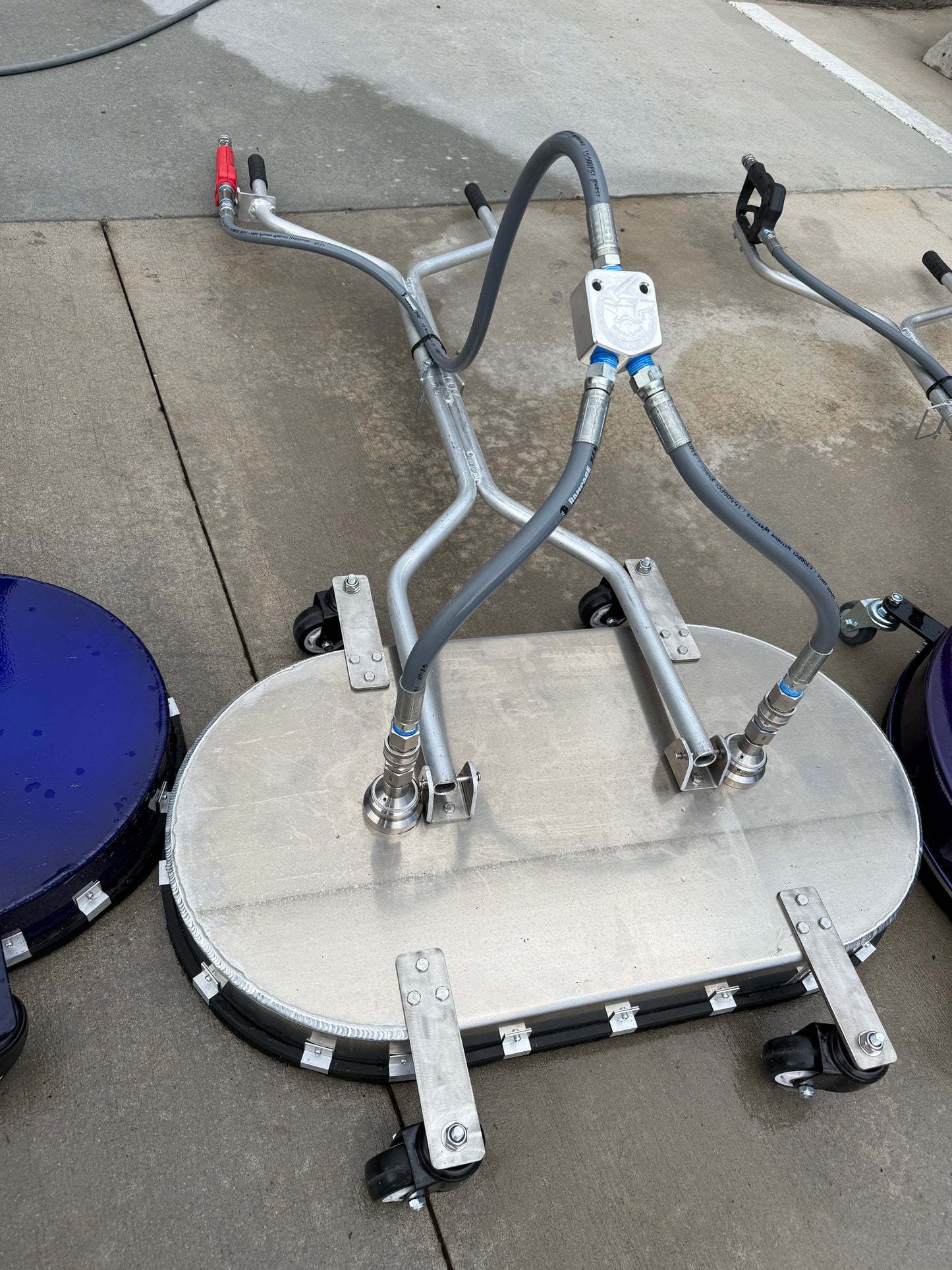 32″ Hammer Surface Cleaner Twin 15″ Bars