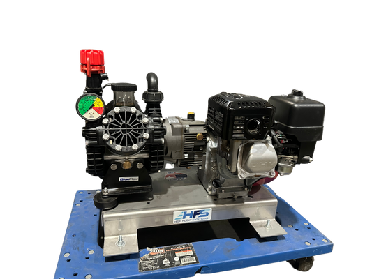 The AR 33 Softwash Skid with a Honda GX160