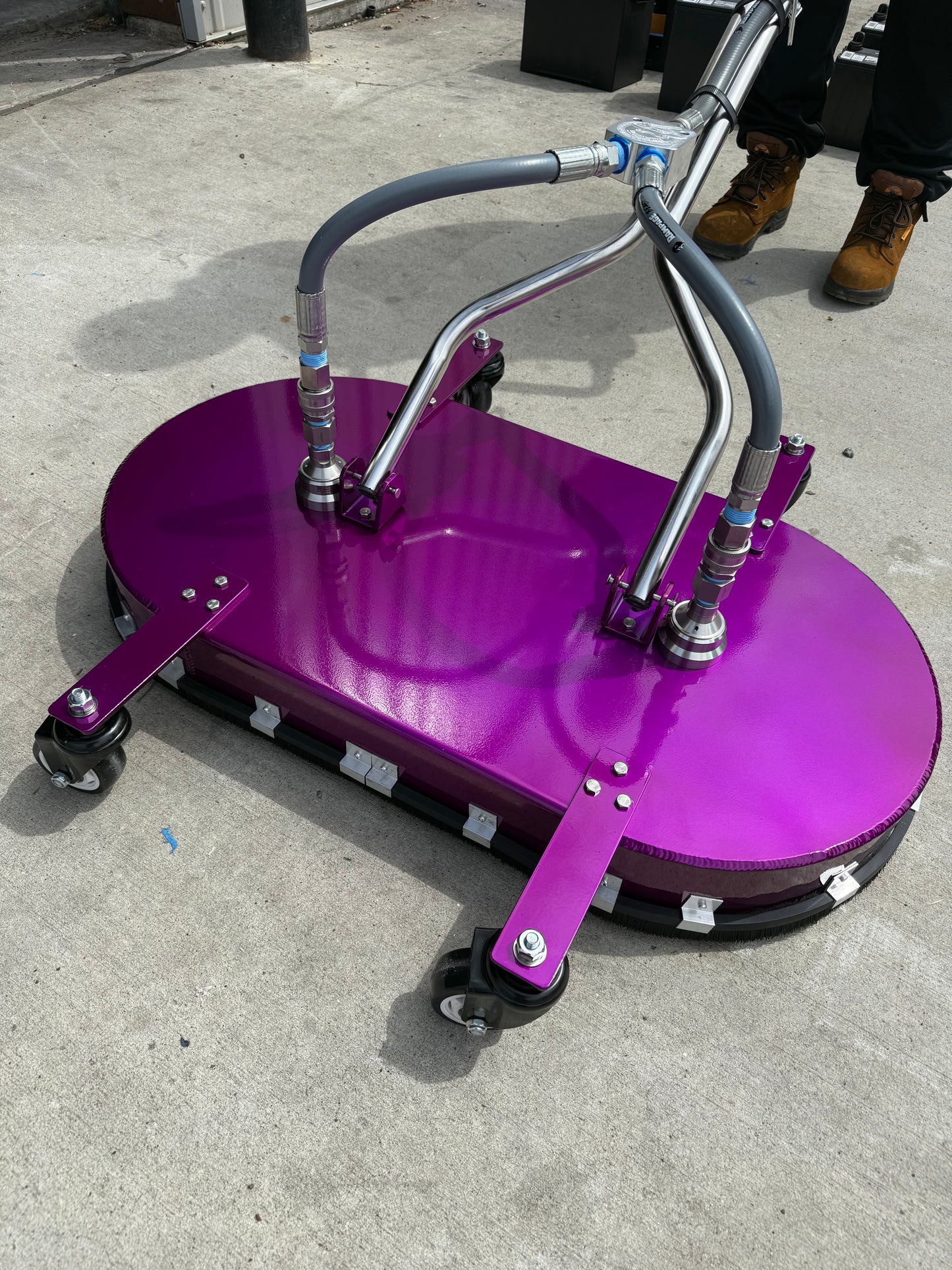 32″ Hammer Surface Cleaner Twin 15″ Bars